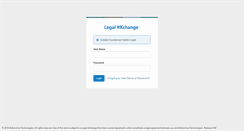 Desktop Screenshot of legalexchange.com