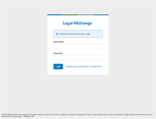 Tablet Screenshot of legalexchange.com