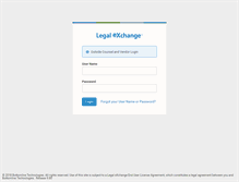 Tablet Screenshot of law.legalexchange.com